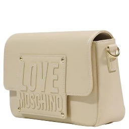 Cream Polyethylene Handbag