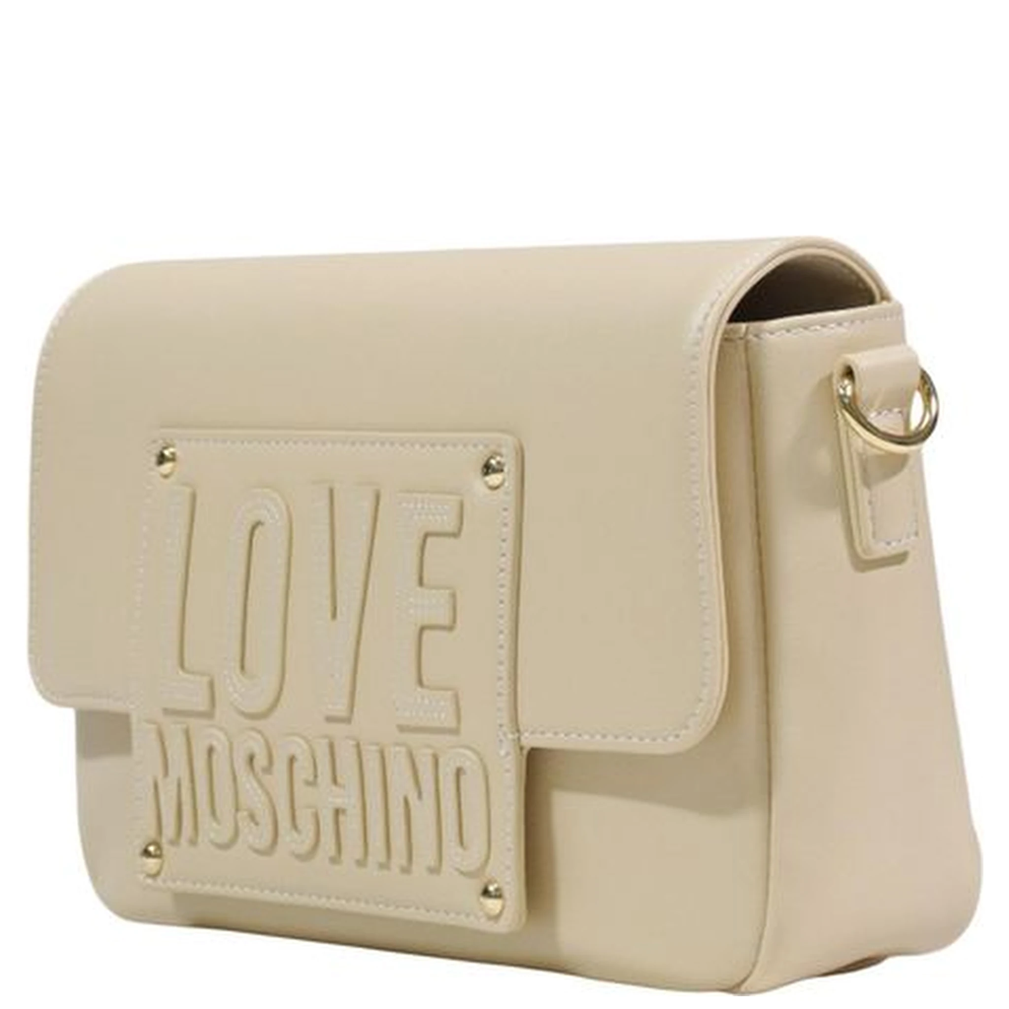 Cream Polyethylene Handbag