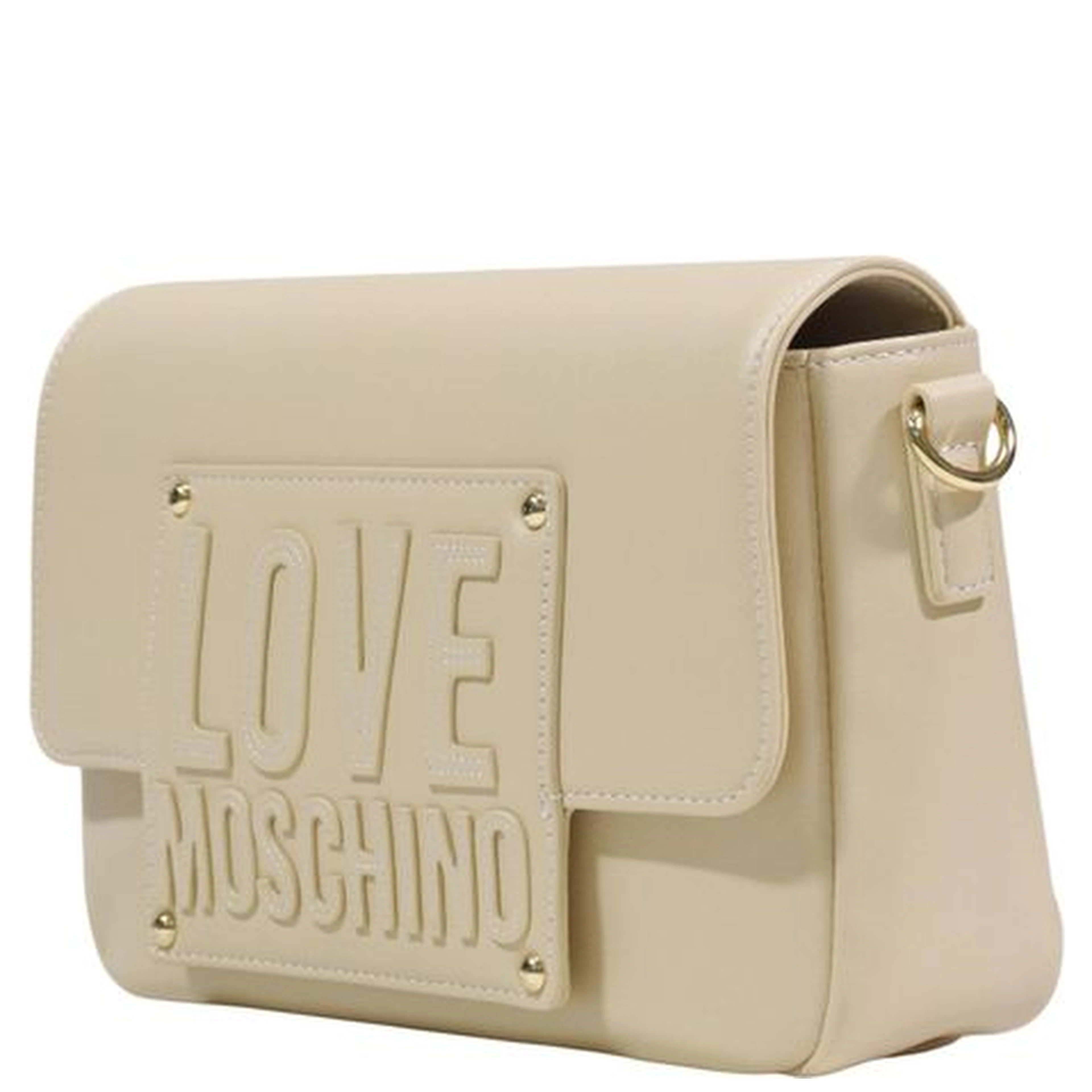 Cream Polyethylene Handbag