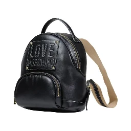 Black Polyethylene Backpack