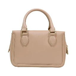 Beige Polyethylene Handbag