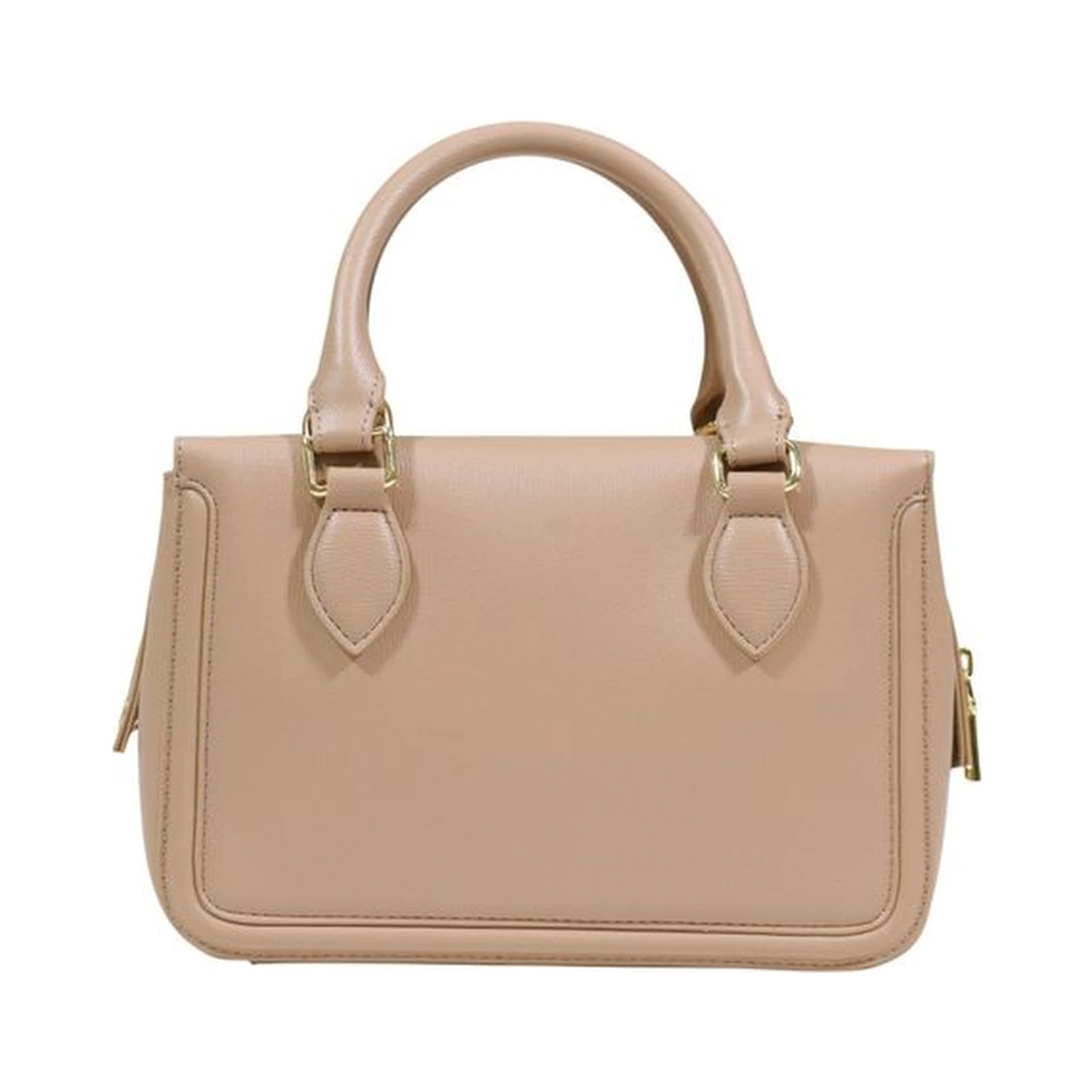 Beige Polyethylene Handbag