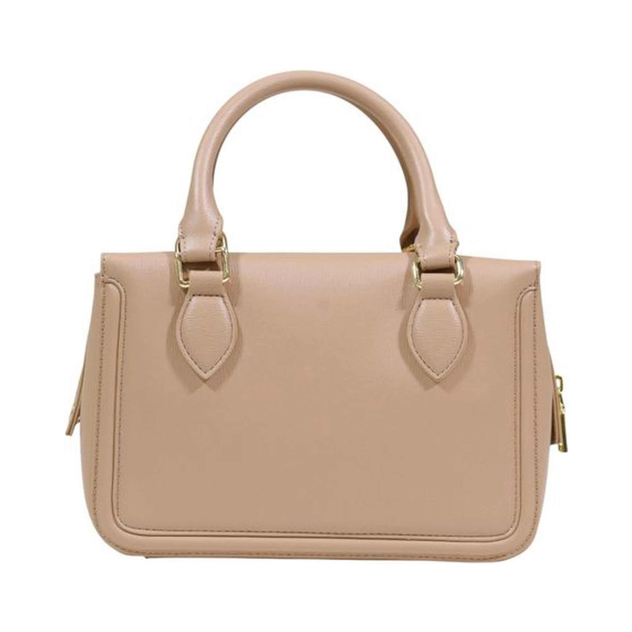 Beige Polyethylene Handbag