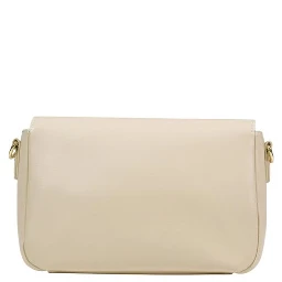 Cream Polyethylene Handbag