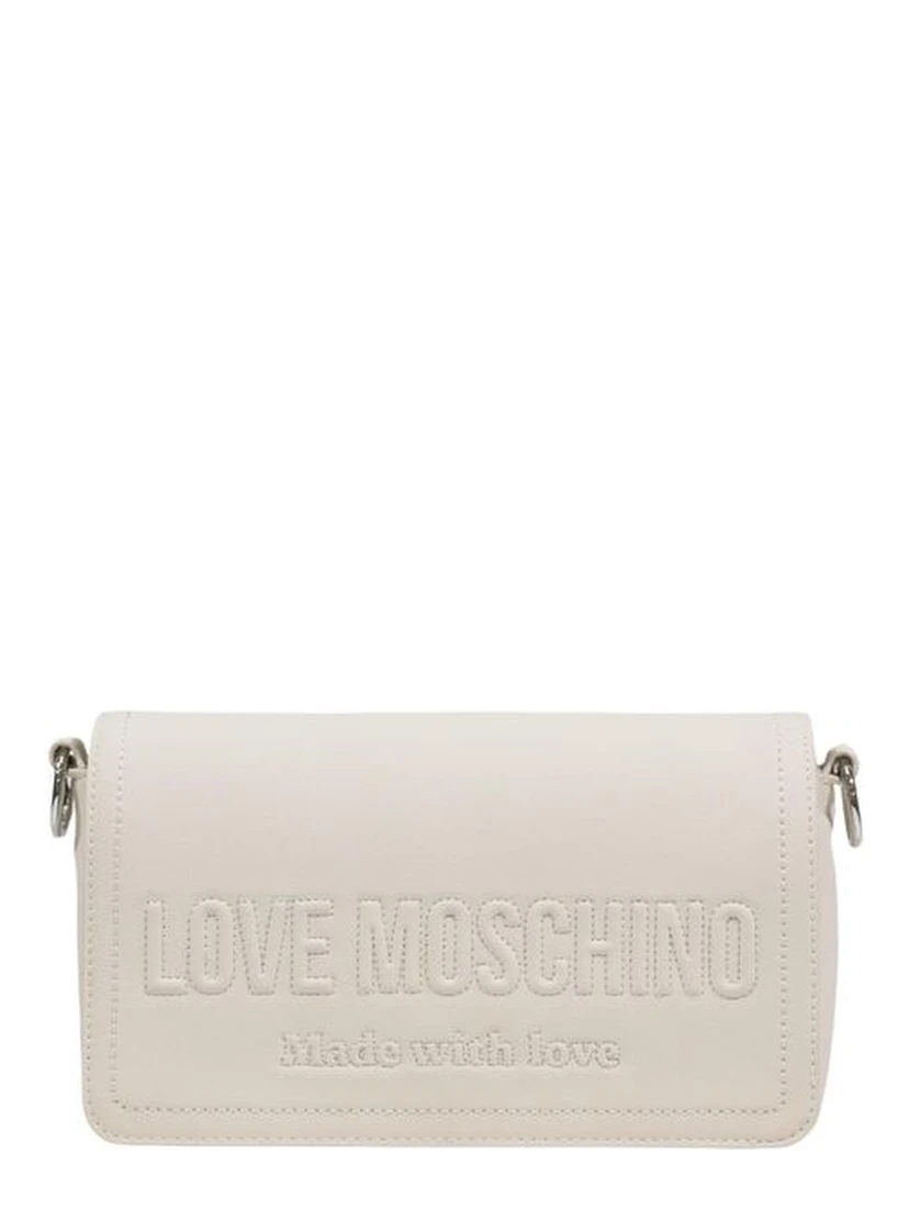 Beige Polyethylene Handbag