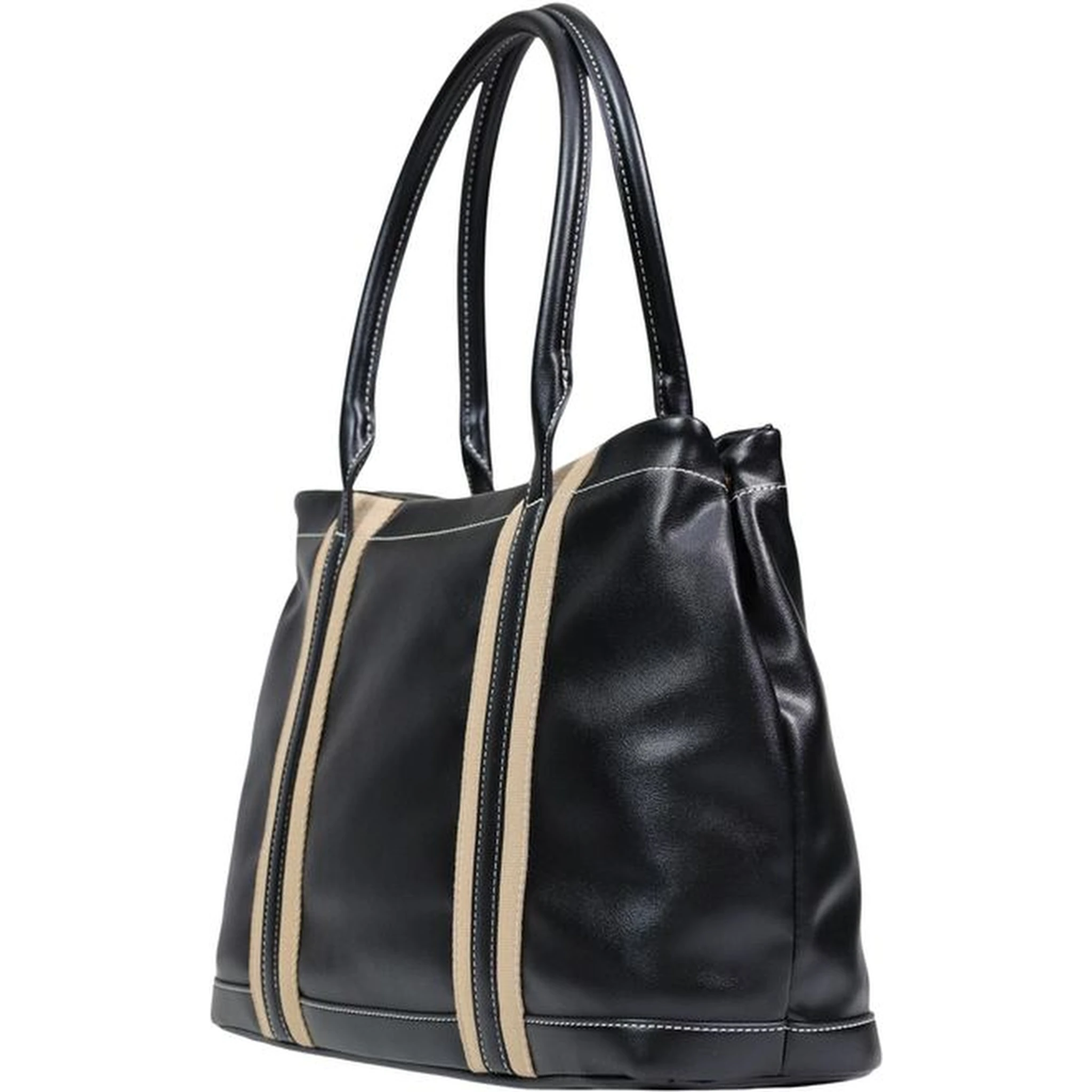 Black Polyethylene Handbag