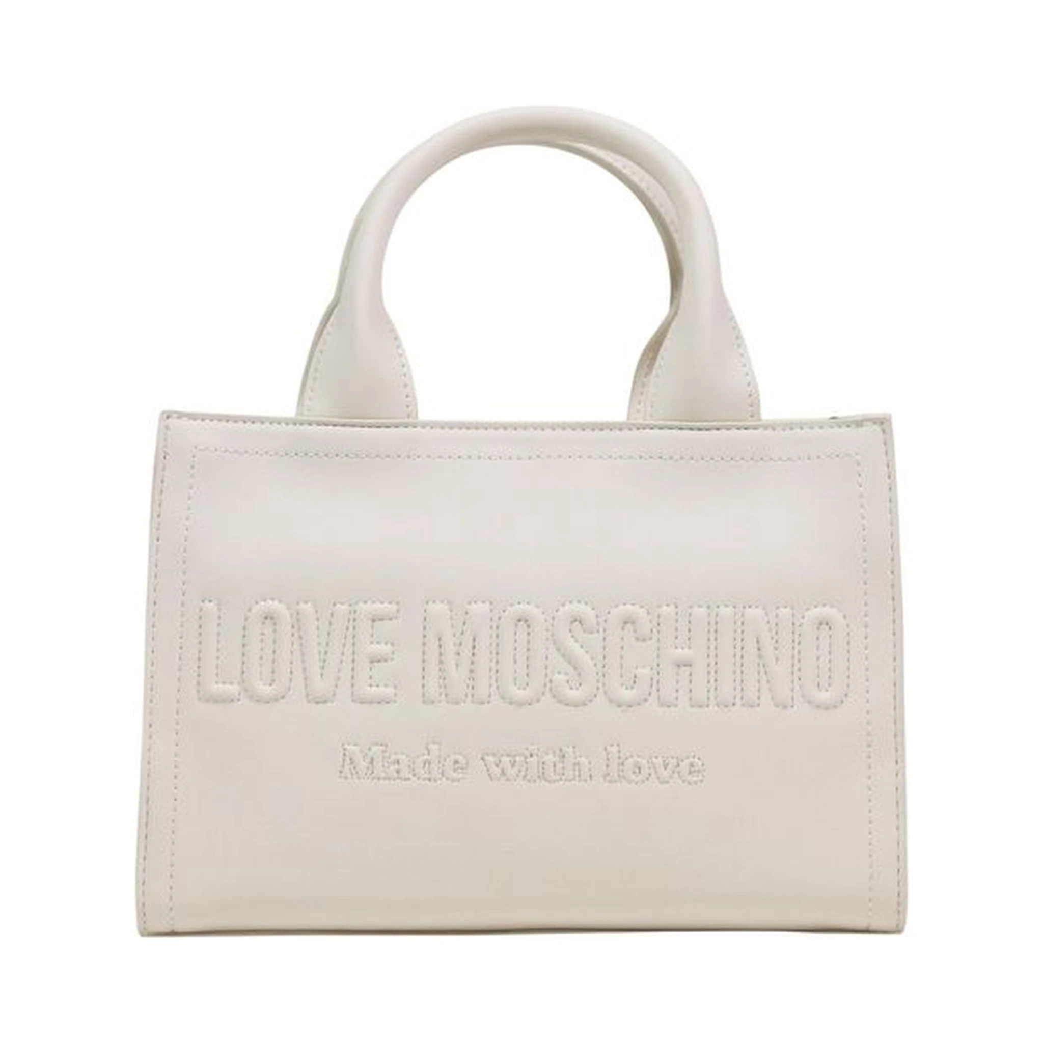 حقيبة يد من البولي إيثيلين البيج