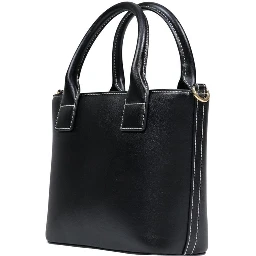 Black Polyethylene Handbag
