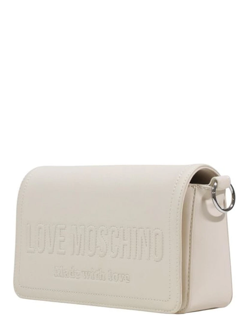 Beige Polyethylene Handbag