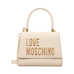 Beige Polyethylene Handbag