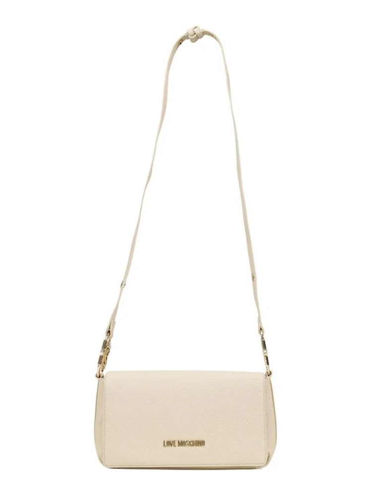 Beige Polyethylene Handbag
