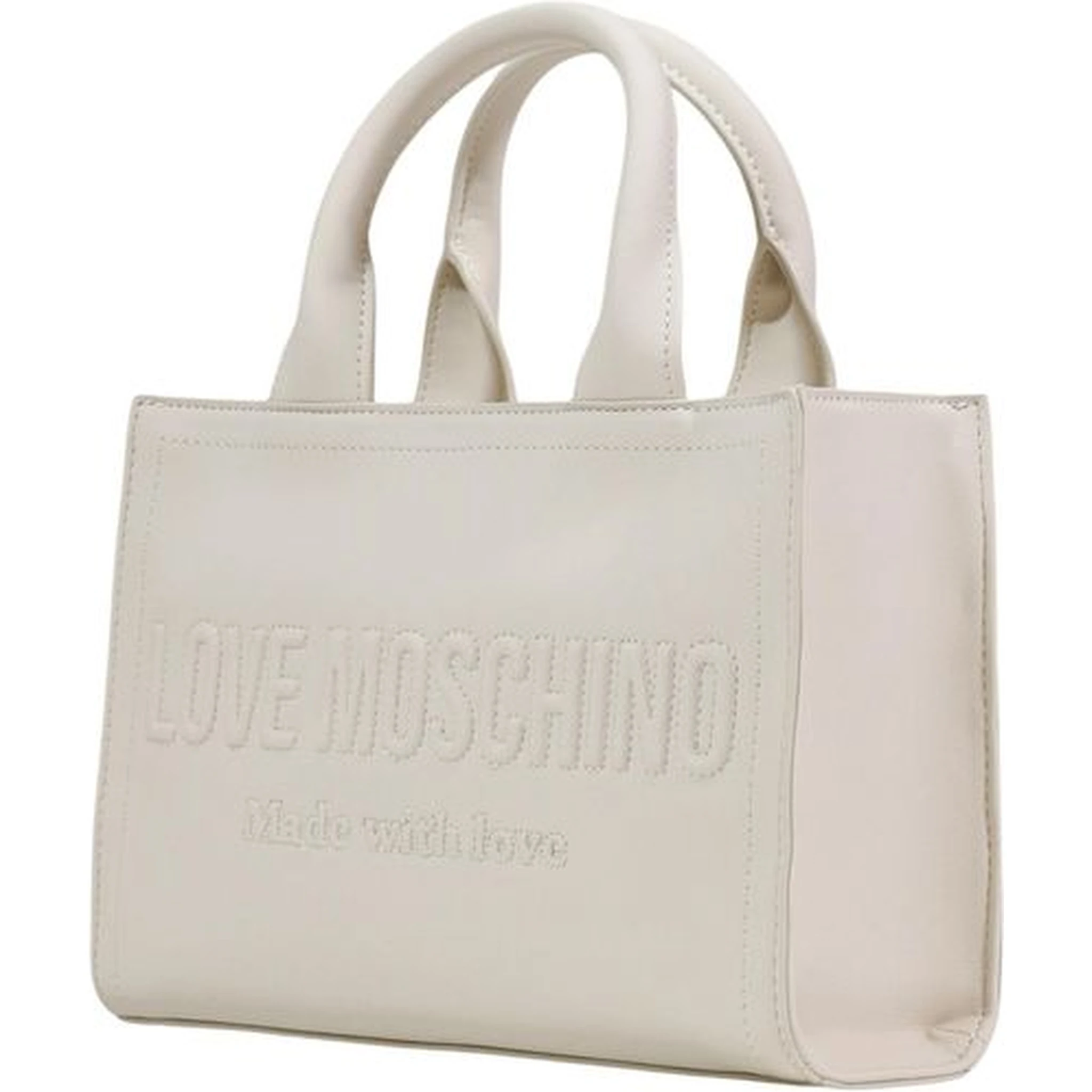 حقيبة يد من البولي إيثيلين البيج