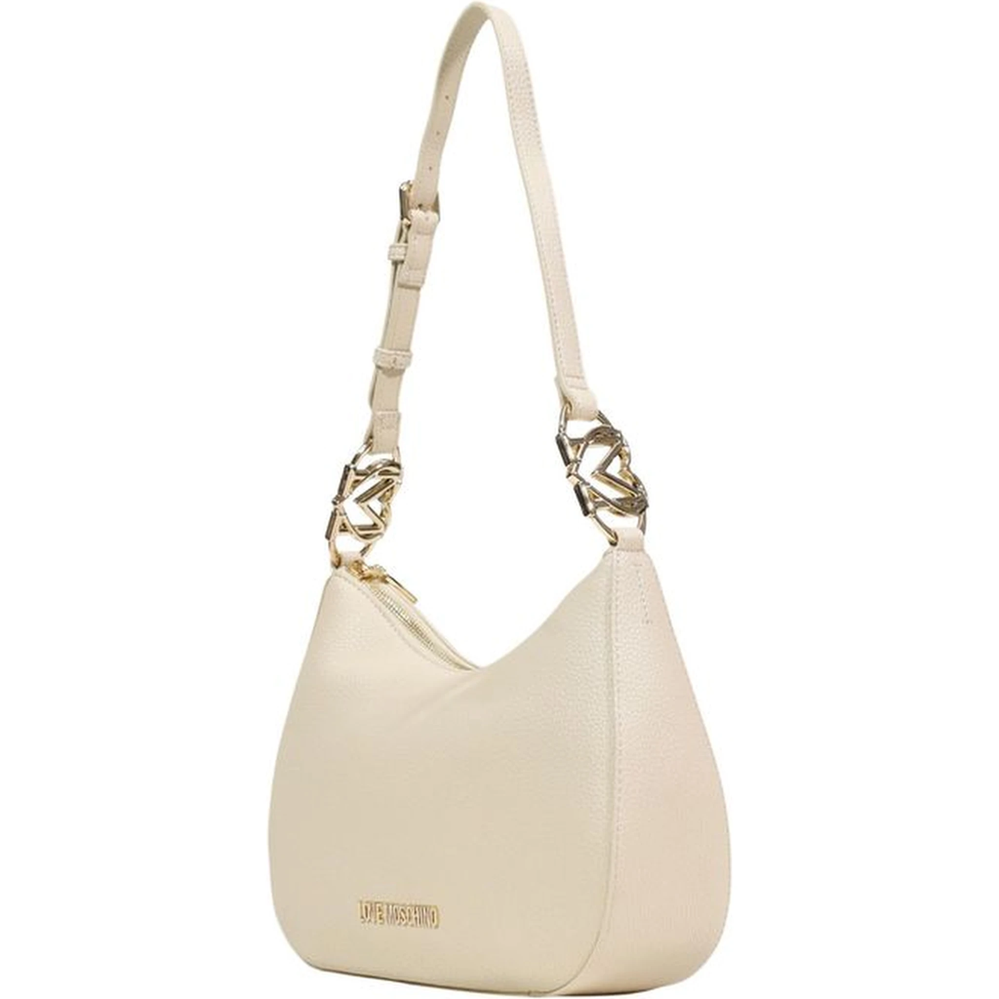 Beige Polyethylene Handbag