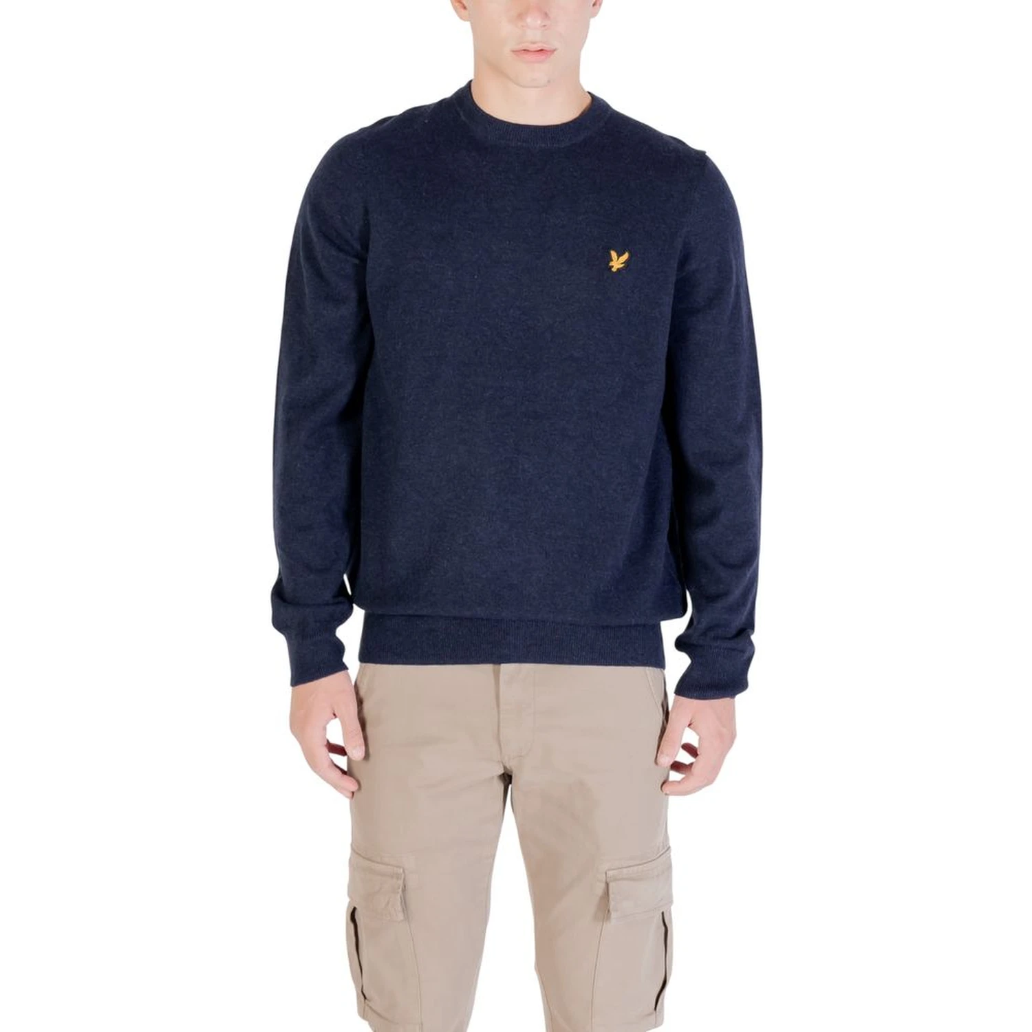 Blue Nylon Sweatshirt