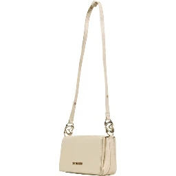 Beige Polyethylene Handbag