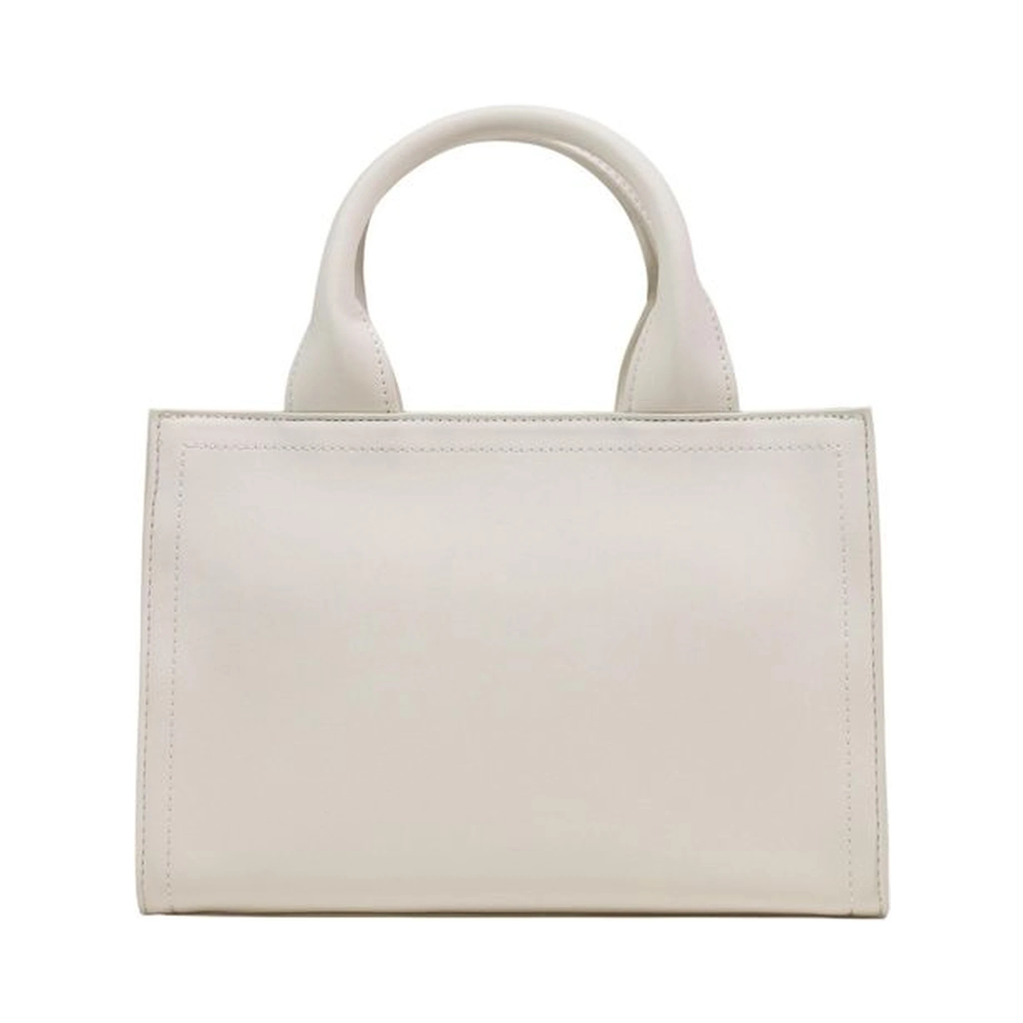 حقيبة يد من البولي إيثيلين البيج