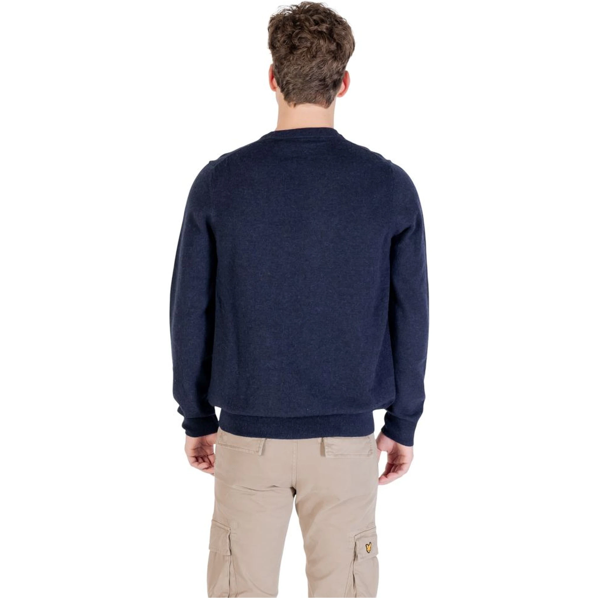 Blue Nylon Sweatshirt