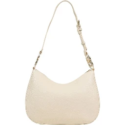 Beige Polyethylene Handbag