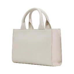 حقيبة يد من البولي إيثيلين البيج