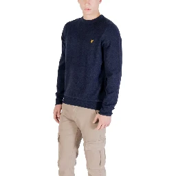 Blue Nylon Sweatshirt