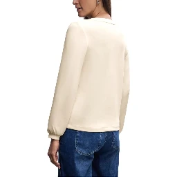 Beige Modal Sweatshirt