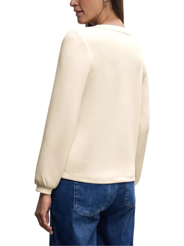 Beige Modal Sweatshirt alternative