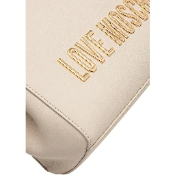 Beige Polyethylene Handbag