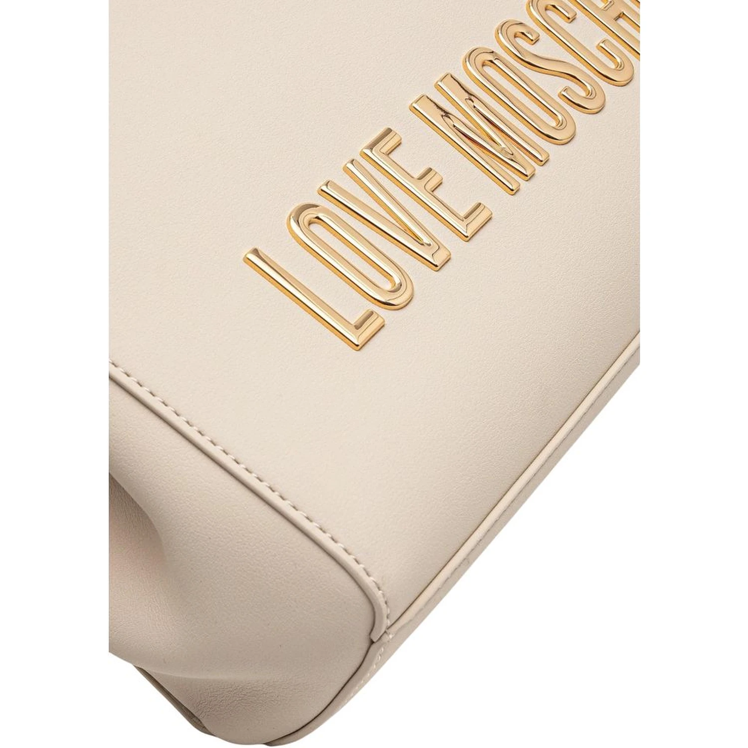 Beige Polyethylene Handbag