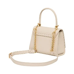 Beige Polyethylene Handbag