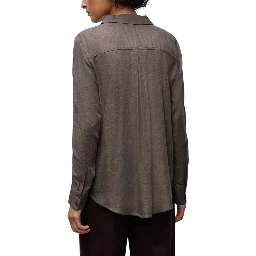 Brown Viscose Blouse