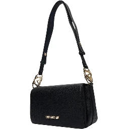 حقيبة يد من البولي إيثيلين الأسود