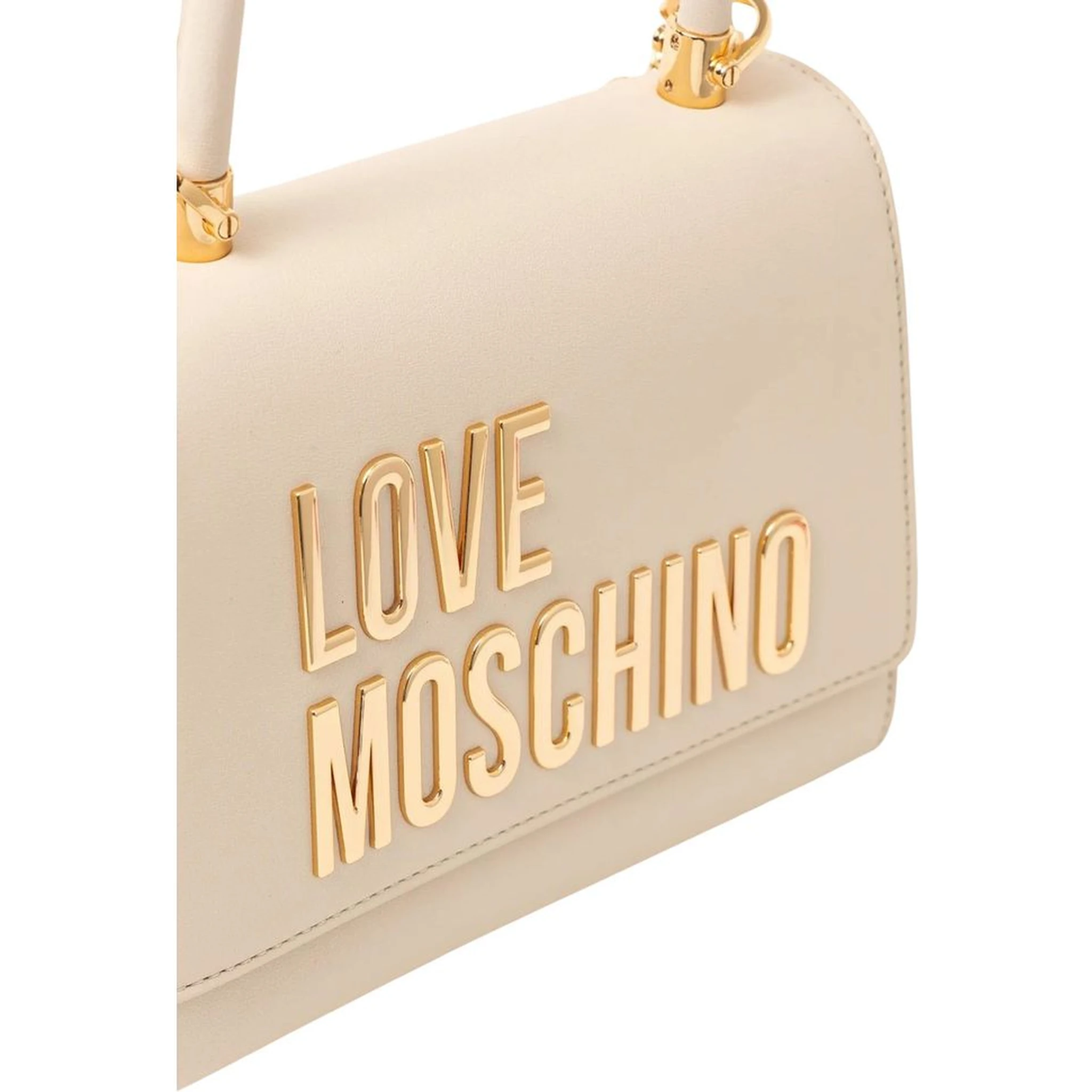 Beige Polyethylene Handbag