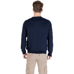 سويت شيرت قطني أزرق