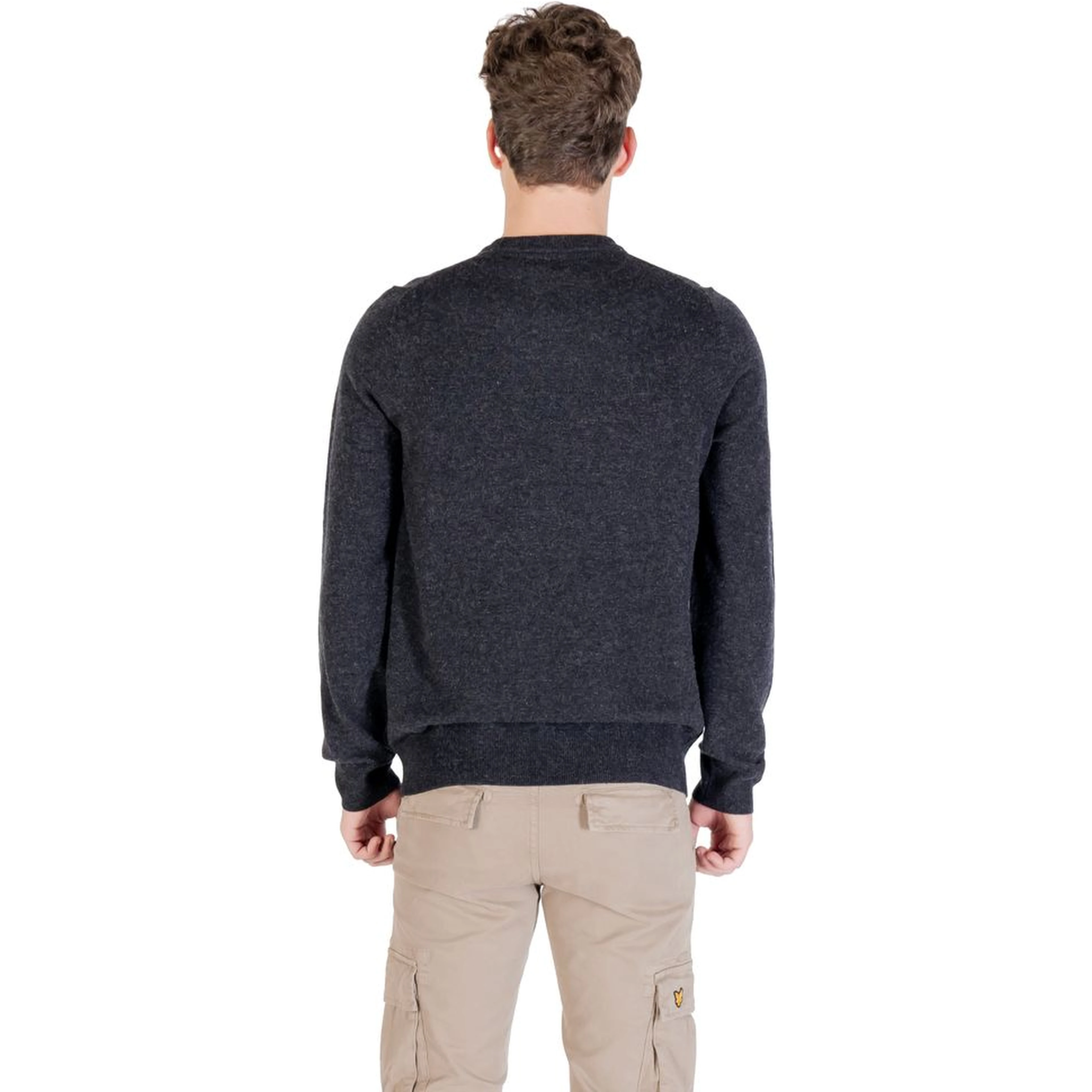 Black Nylon Sweatshirt