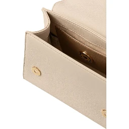 Beige Polyethylene Handbag