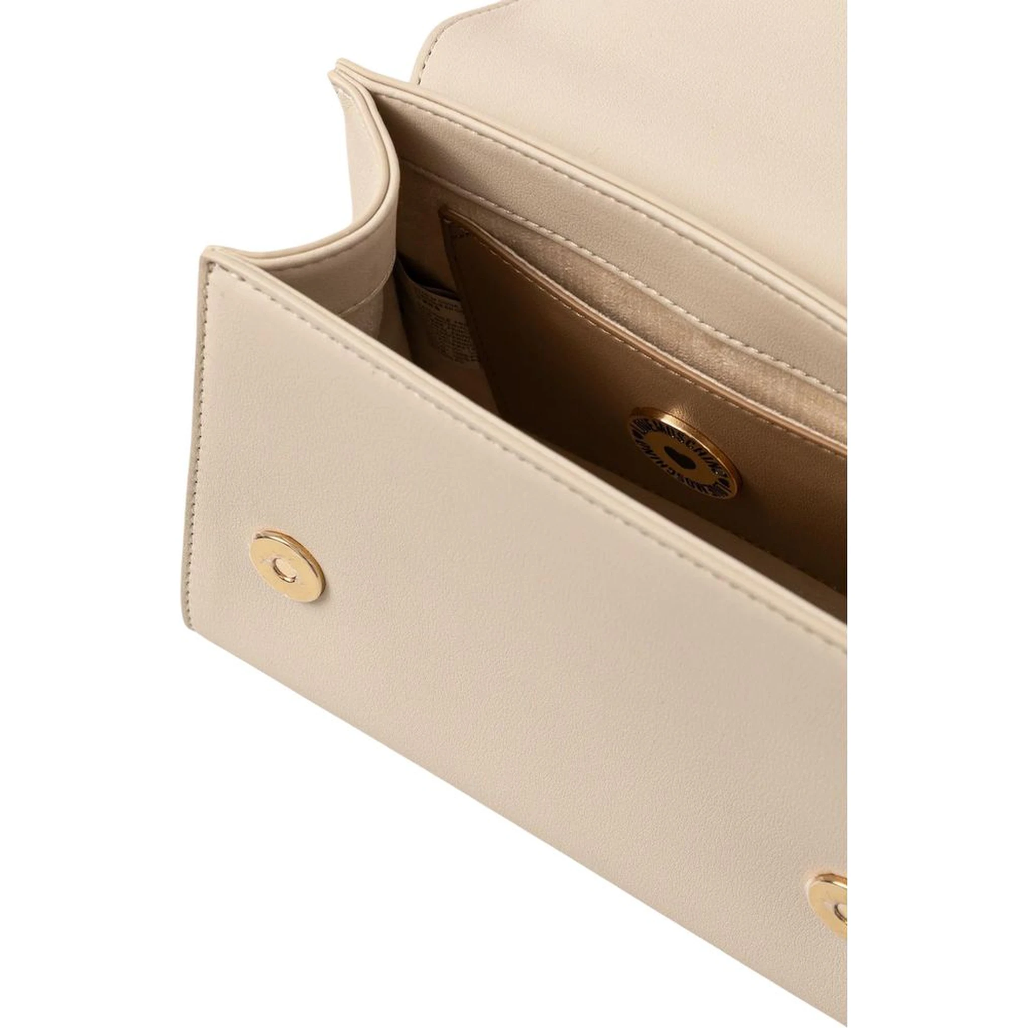 Beige Polyethylene Handbag