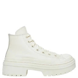 White Recycled Leather High Heel Pumps