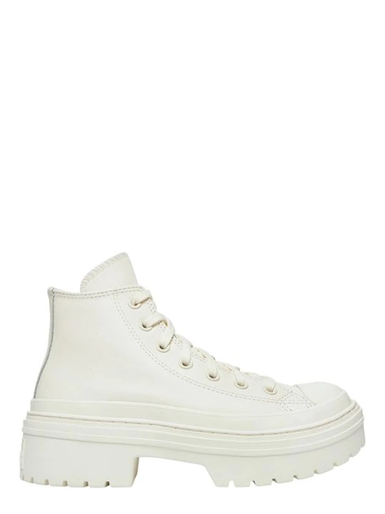 White Recycled Leather High Heel Pumps