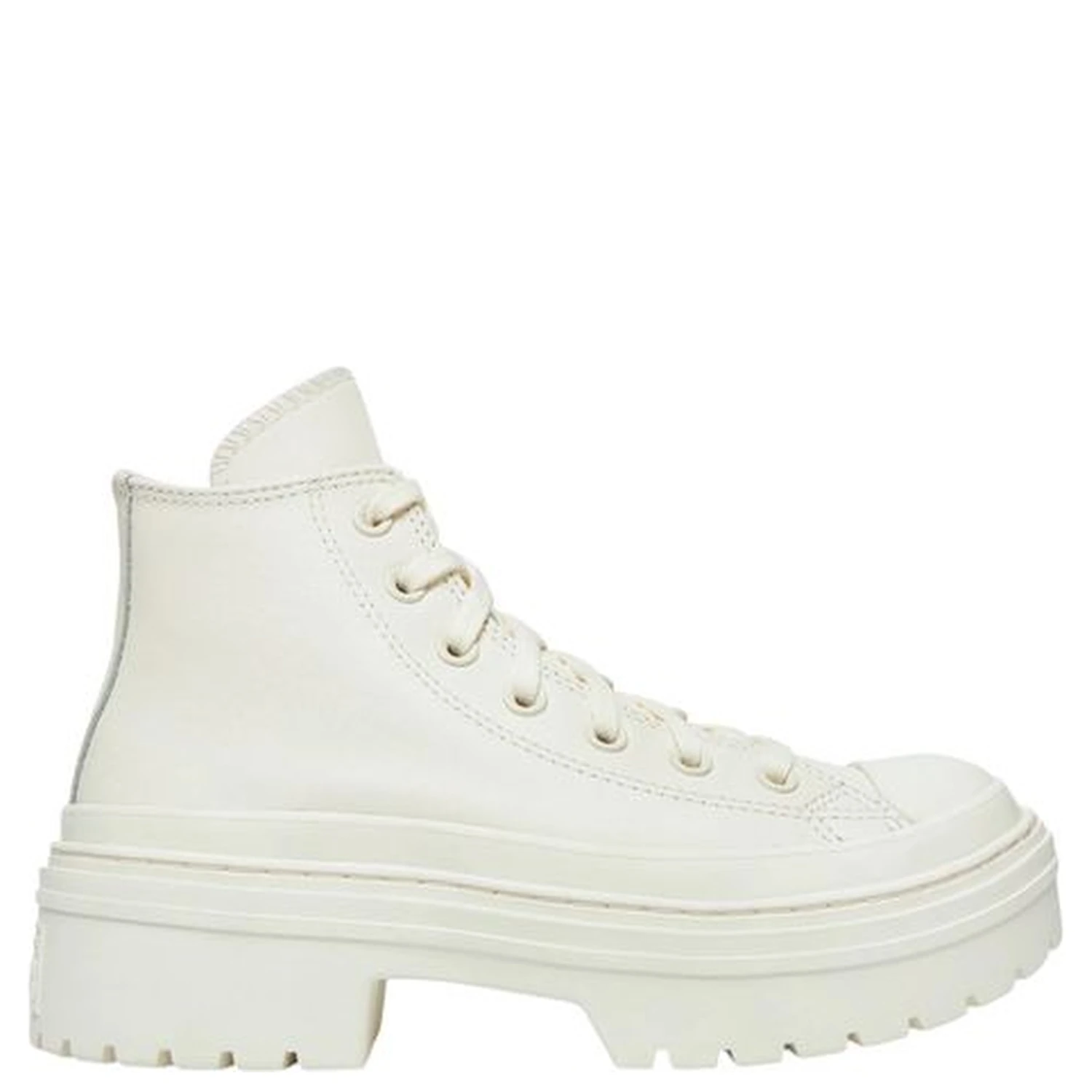 White Recycled Leather High Heel Pumps