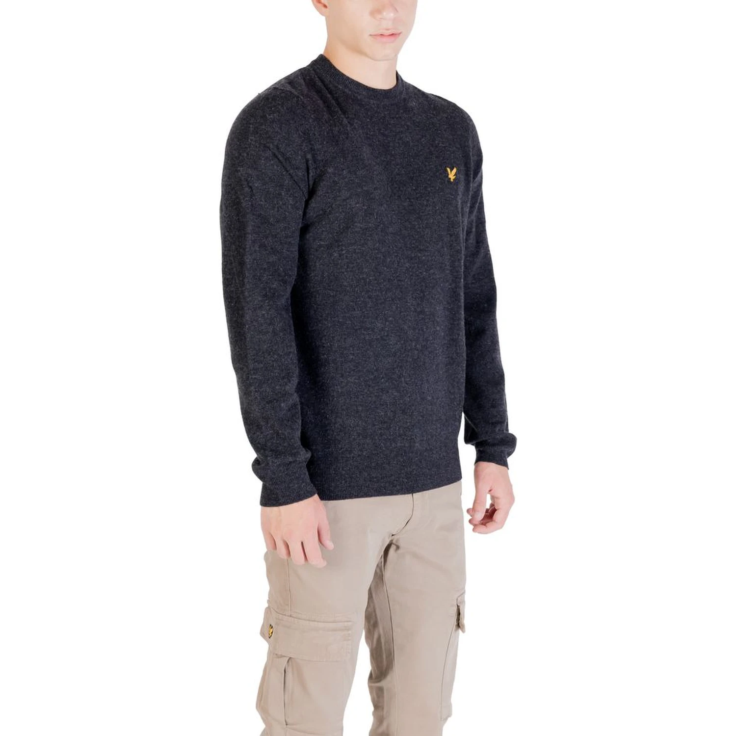 Black Nylon Sweatshirt