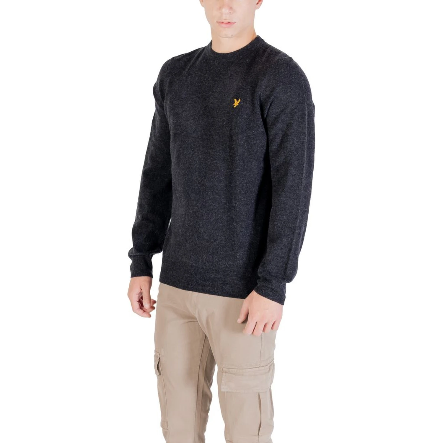 Black Nylon Sweatshirt