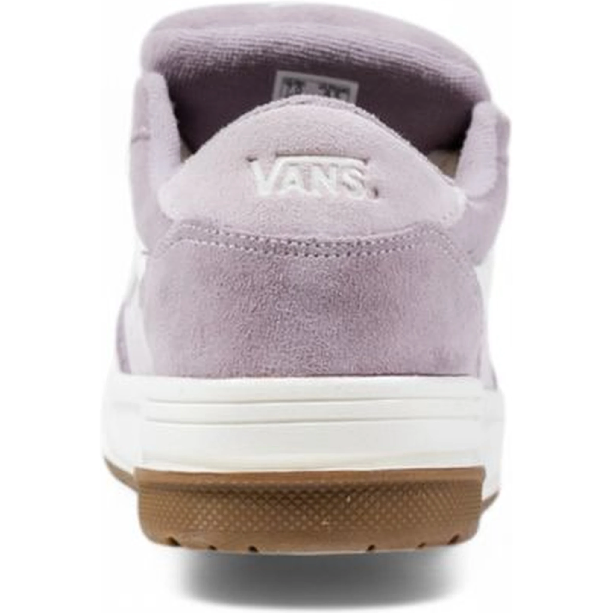 Purple Leather Low Top Sneakers