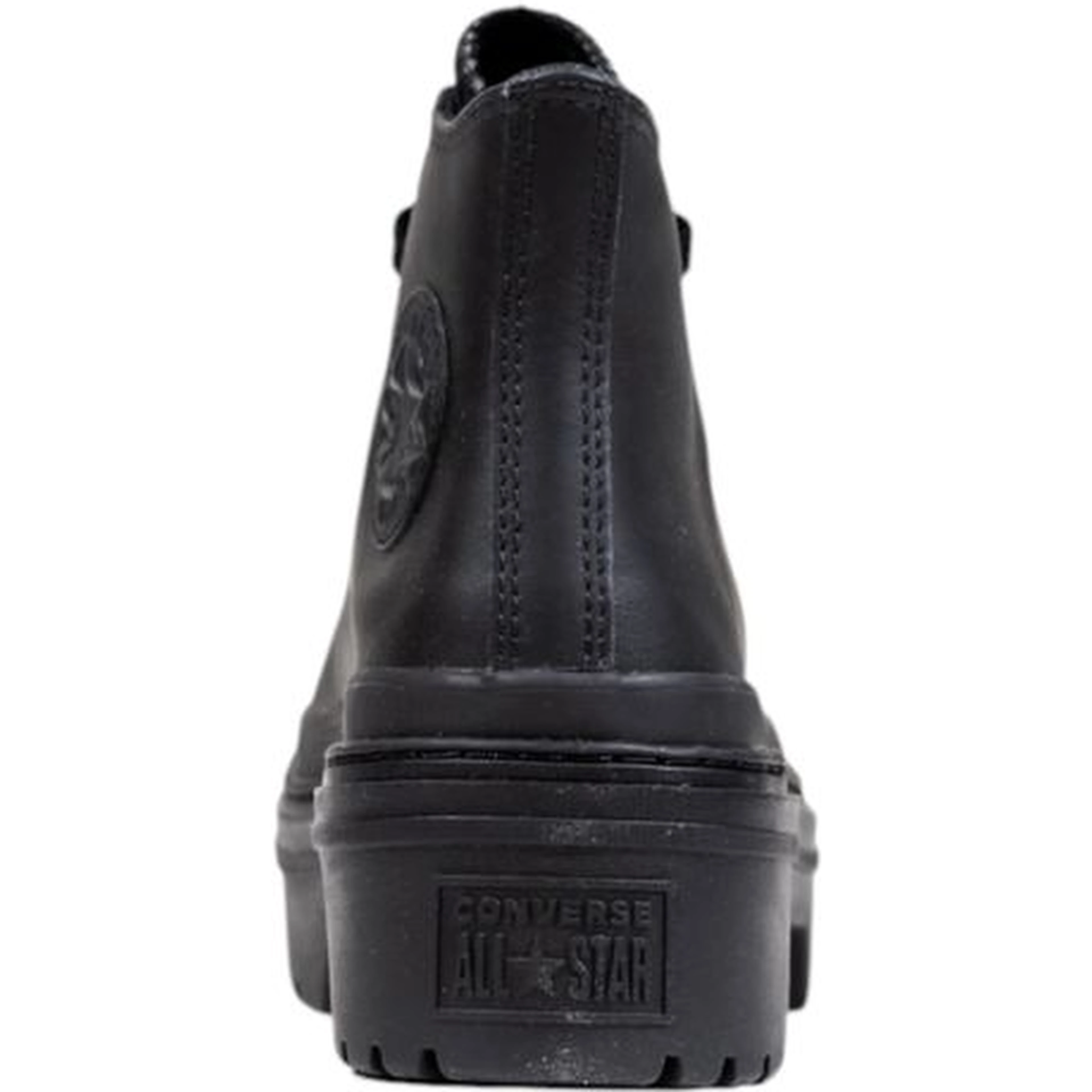 Black Leather Ankle Boots
