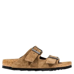 Brown Suede Leather Sandals