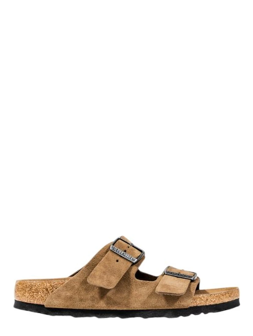 Brown Suede Leather Sandals