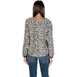 Bicolor Viscose Blouse