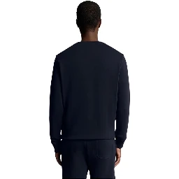 سويت شيرت قطني أزرق