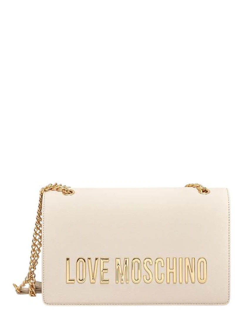 Beige Polyethylene Handbag