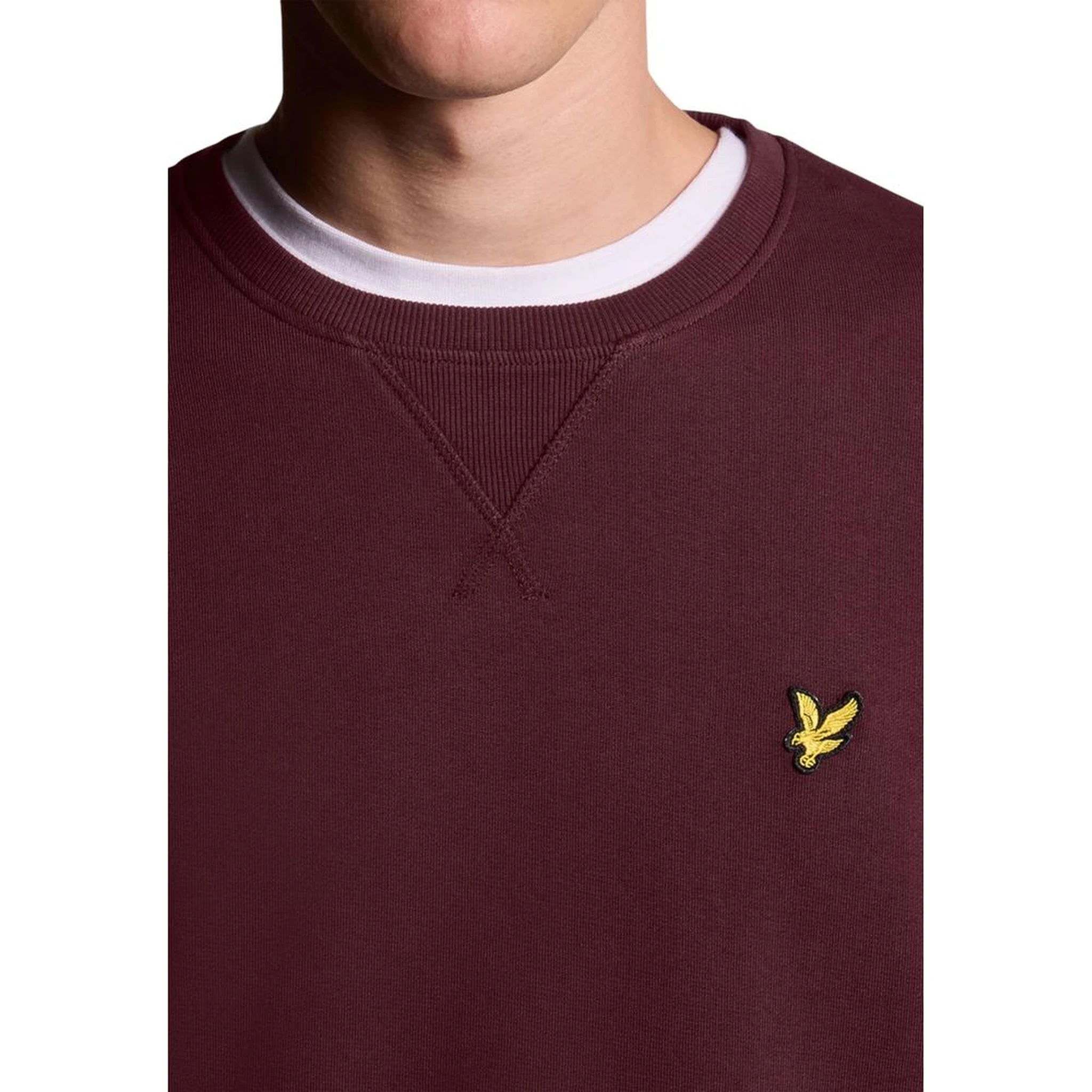 Bordeaux Cotton Sweatshirt