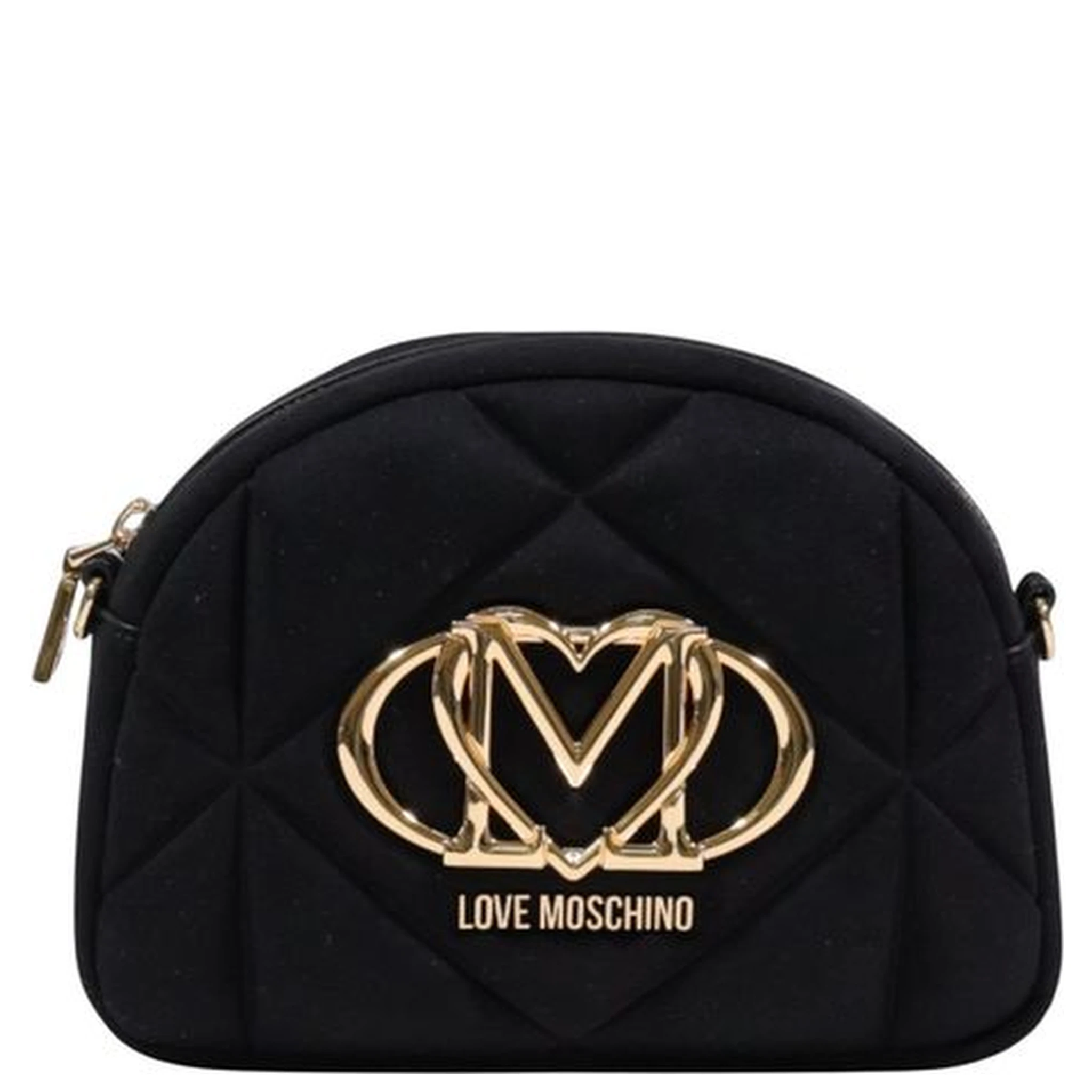 Black Suede Leather Handbag